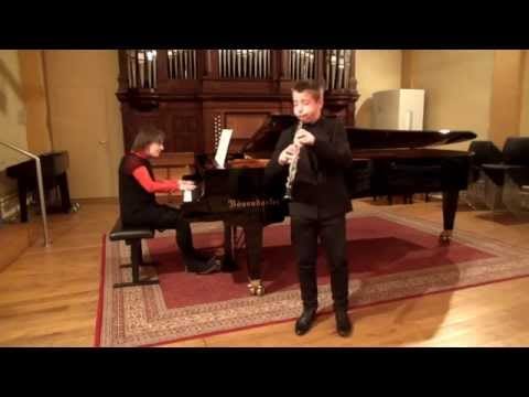DUO HAUTBOIS – PIANO Balder Dendievel, hautbois - Kristien Devolder, piano