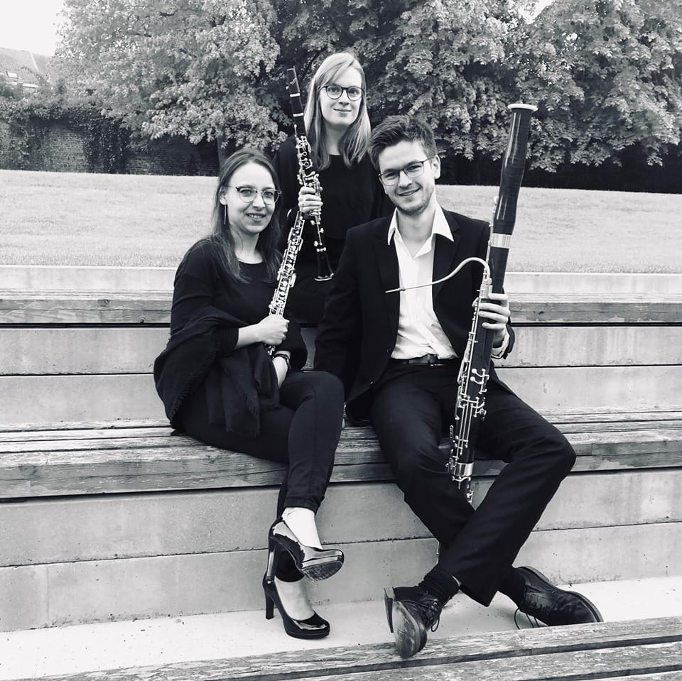 TRIANCHES: Fanny SARLETTE, hautbois-Noémie JONET, clarinette-Pierrick DEMOISY, basson