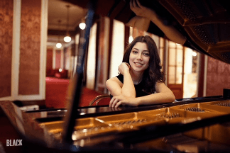 Lauréate du concours Charlier : Cristina Dragos au piano