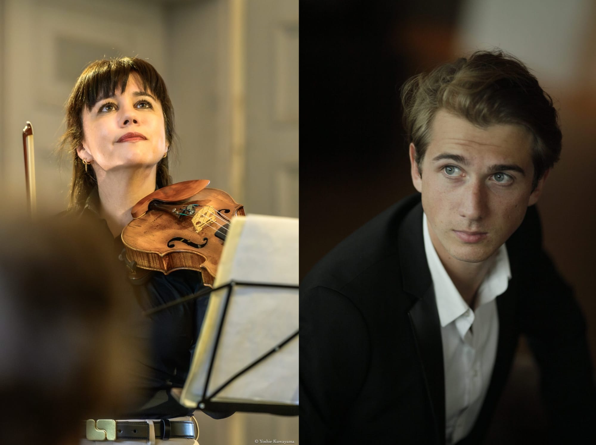 Elsa de Lacerda et Matthieu Idmtal - violon et piano